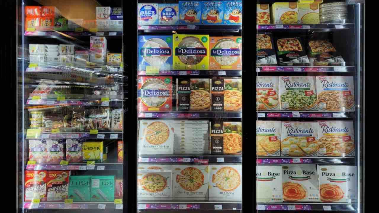 Pizze surgelate al supermercato